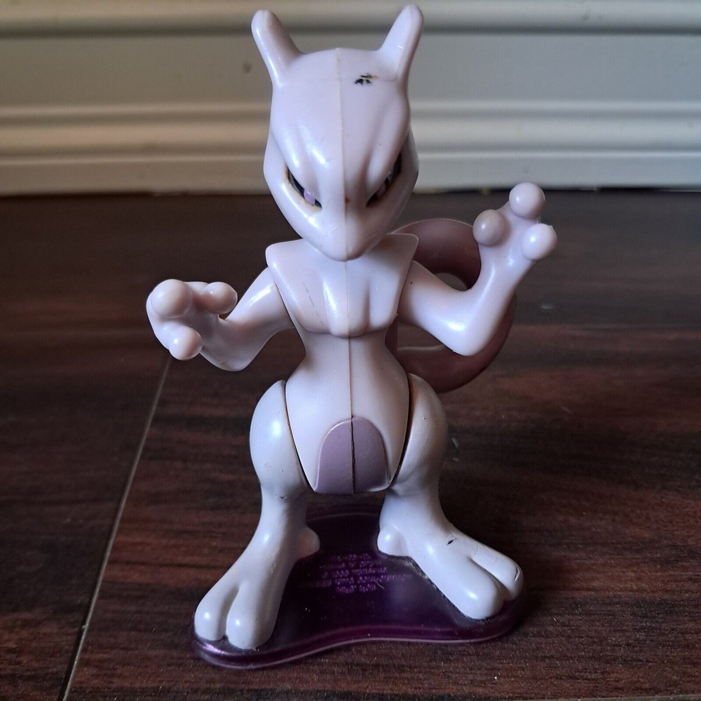 Mewtwo Burger King Pokemon Figure,‎ The Tail Twists, 1999 Toy Vintage